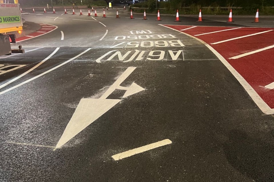 Thumbnail image for Jointline Completes Road Safety Upgrade at Whittington Moor Roundabout, Chesterfield