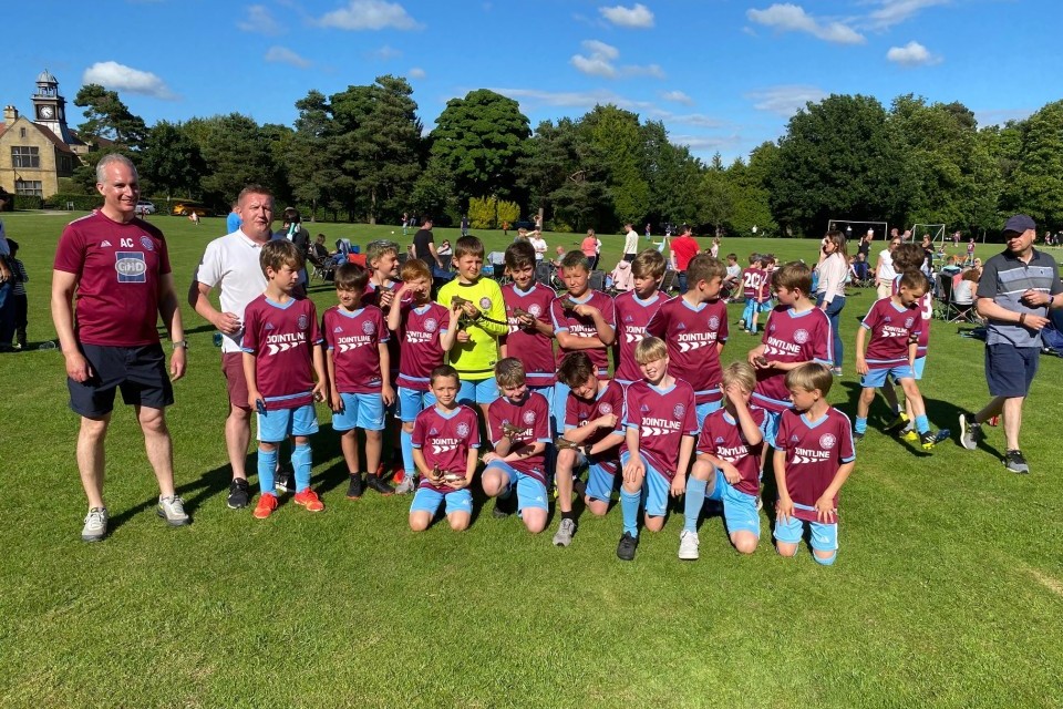 Thumbnail image for Burley Trojans ‘Rattlers’ Runners-Up in the U11’s Aire Shield Cup