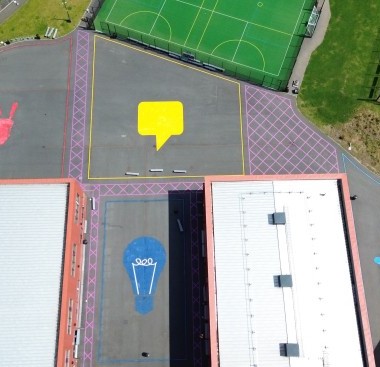 Thumbnail image for Playground Line Marking Scheme Completed in Birmingham 