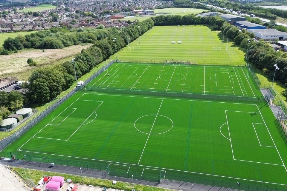 Thumbnail image for Jointline completes line marking contract for McArdle Sport Tec at Sheffield Hallam University Sports Park.