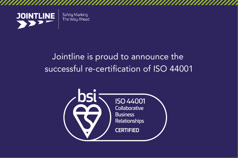 Thumbnail image for Jointline retains ISO 44001 Accreditation for Collaboration with National Highways